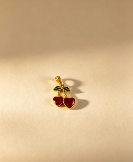 cereza esmaltada